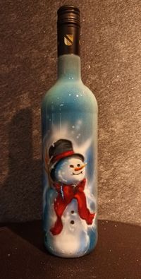 Flasche weihnachten